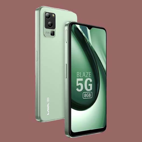 Lava blaze 5G phone