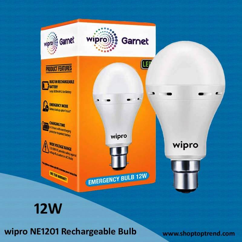 wipro NE1201 12 Watt Rechargeable bulb