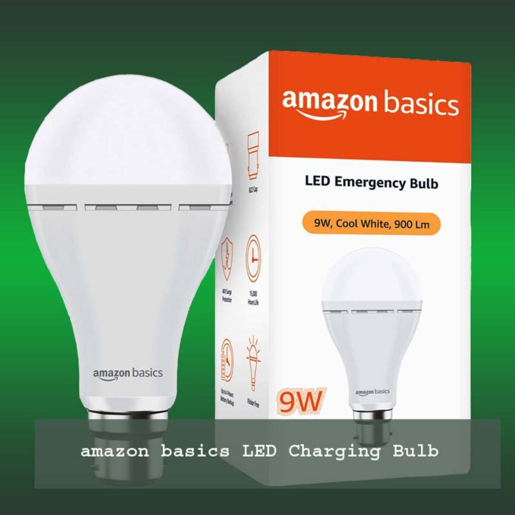 amazon basics LED Charging Bulb
