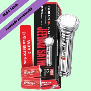 Eveready Jeevansathi DL64 Brass Body Torch Light