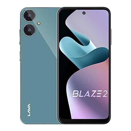 Lava Blaze 2 (6GB RAM, 128GB Storage) - Glass Blue | 18W...