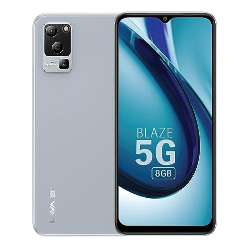 Lava Blaze 5G (Glass Blue, 8GB RAM, UFS 2.2 128GB Storage) |...