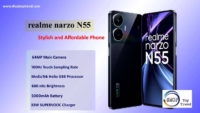 Best Stylish and Affordable realme narzo N55 Phone with 64MP Main AI Camera